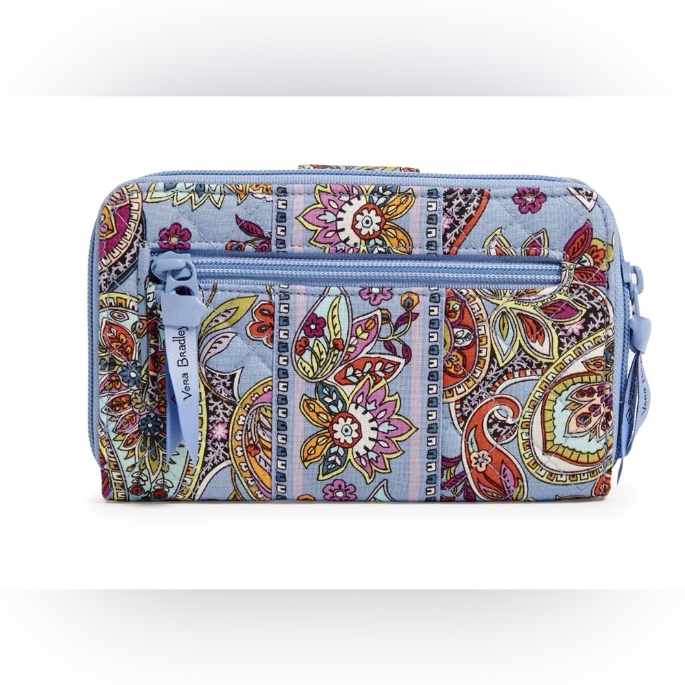 Vera Bradley RFID Turnlock Wallet in Provence Paisley - Picture 2 of 9